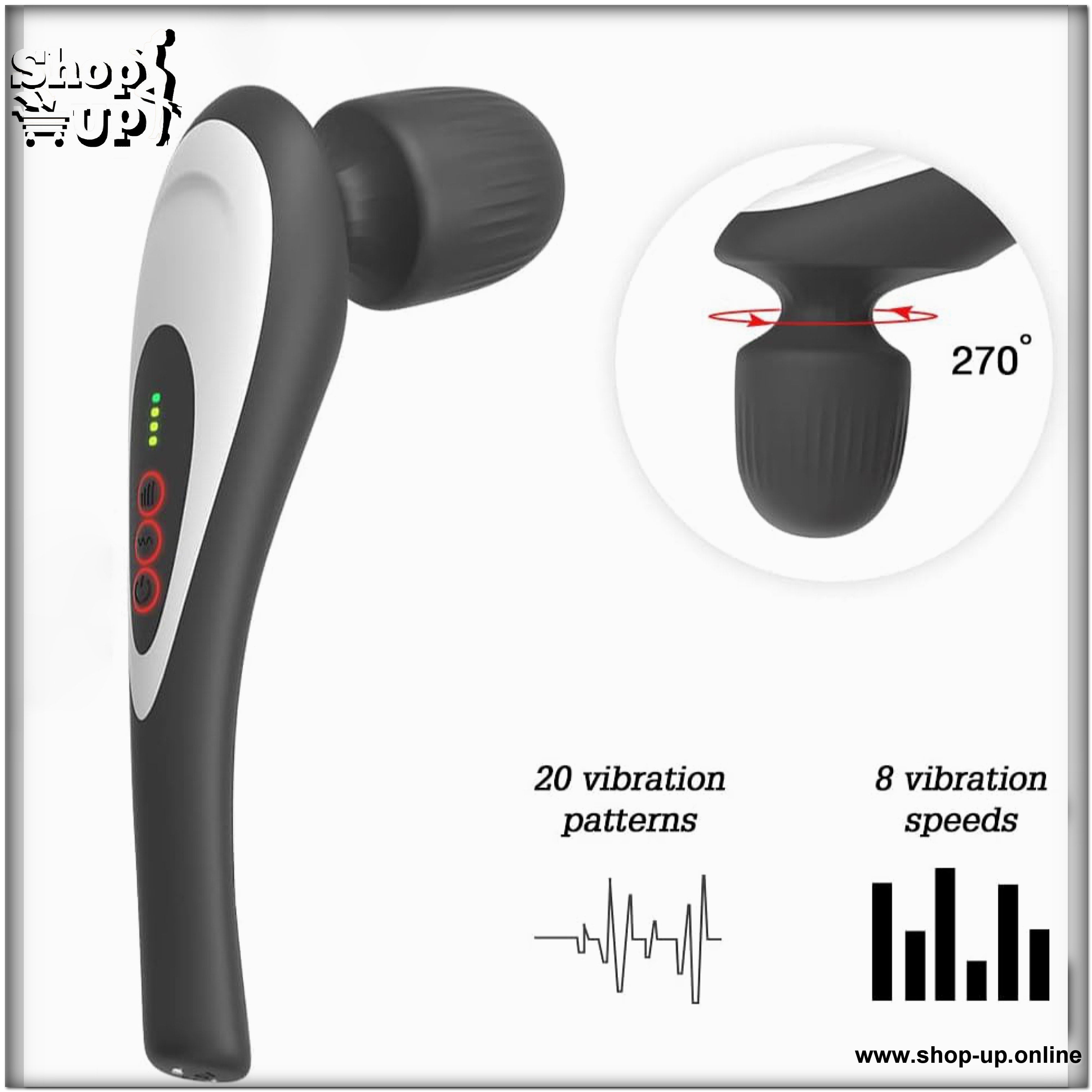 جهاز مساج هزاز -فيبريشن افضل سعر العاب زوجية في مصر - شوب اب اون لاين 2026