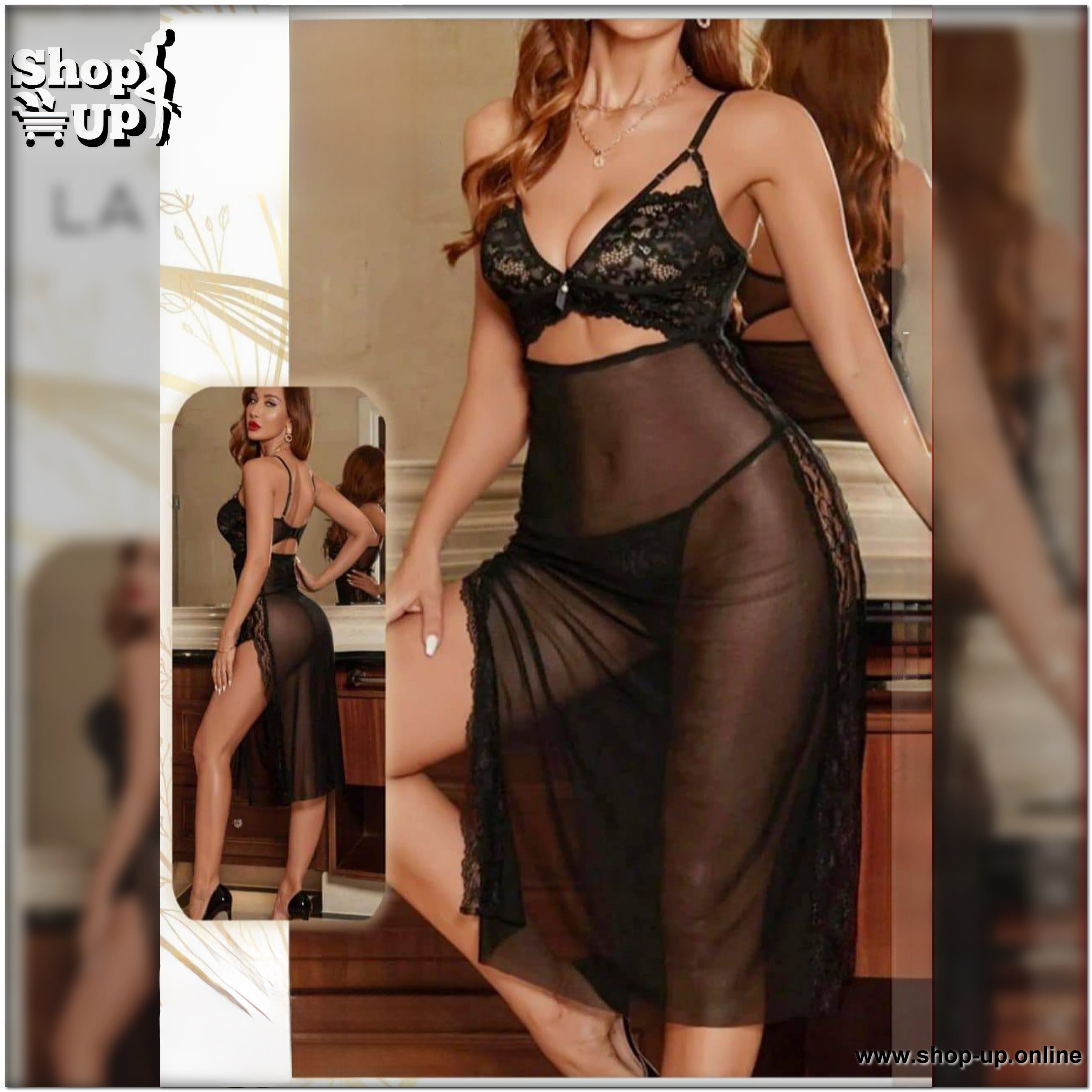 لانجيرى تل فى دانتيل شامل البانتى افضل سعر لانجري في مصر - شوب اب اون لاين 2025