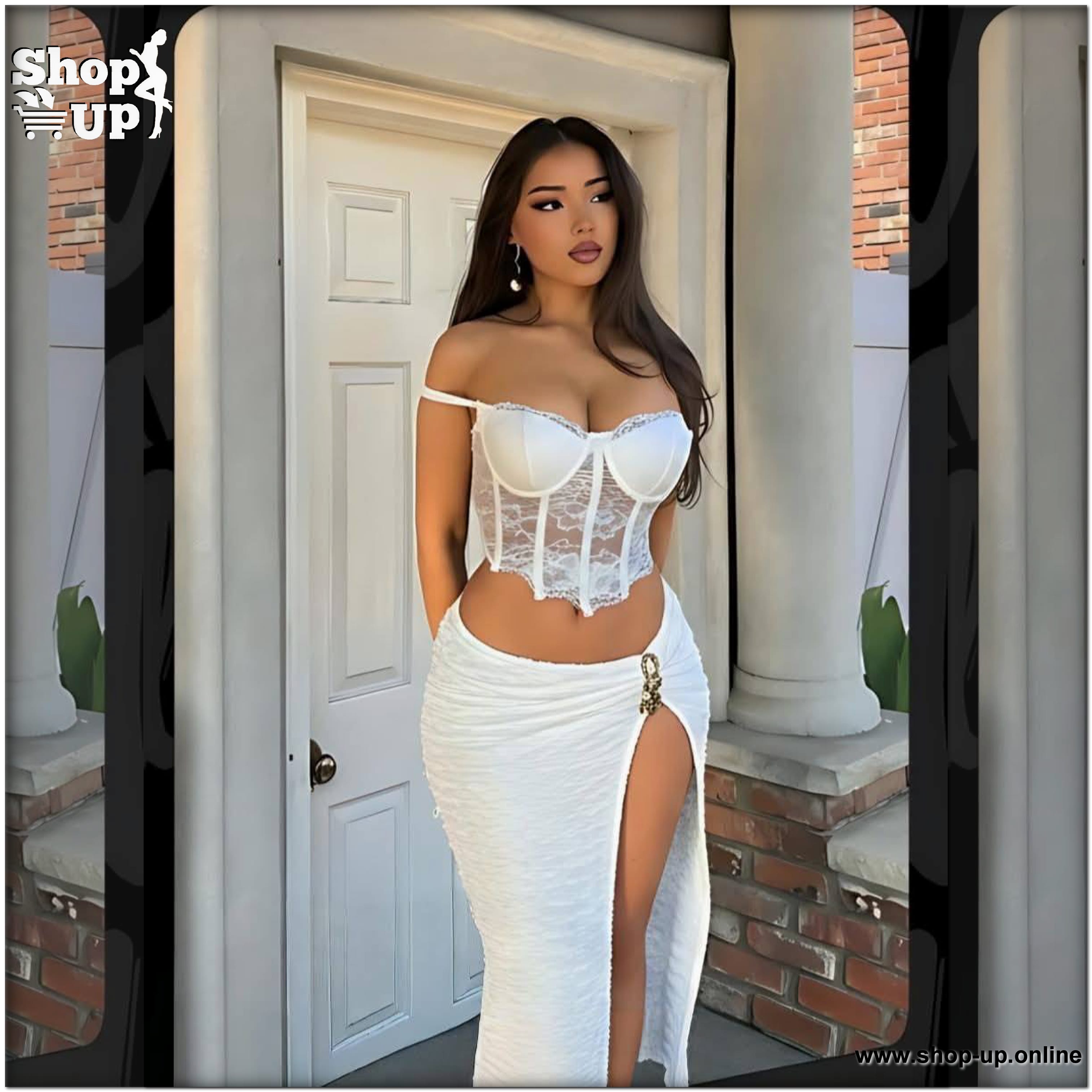 جيب وتوب ليكرا فى دانتيل