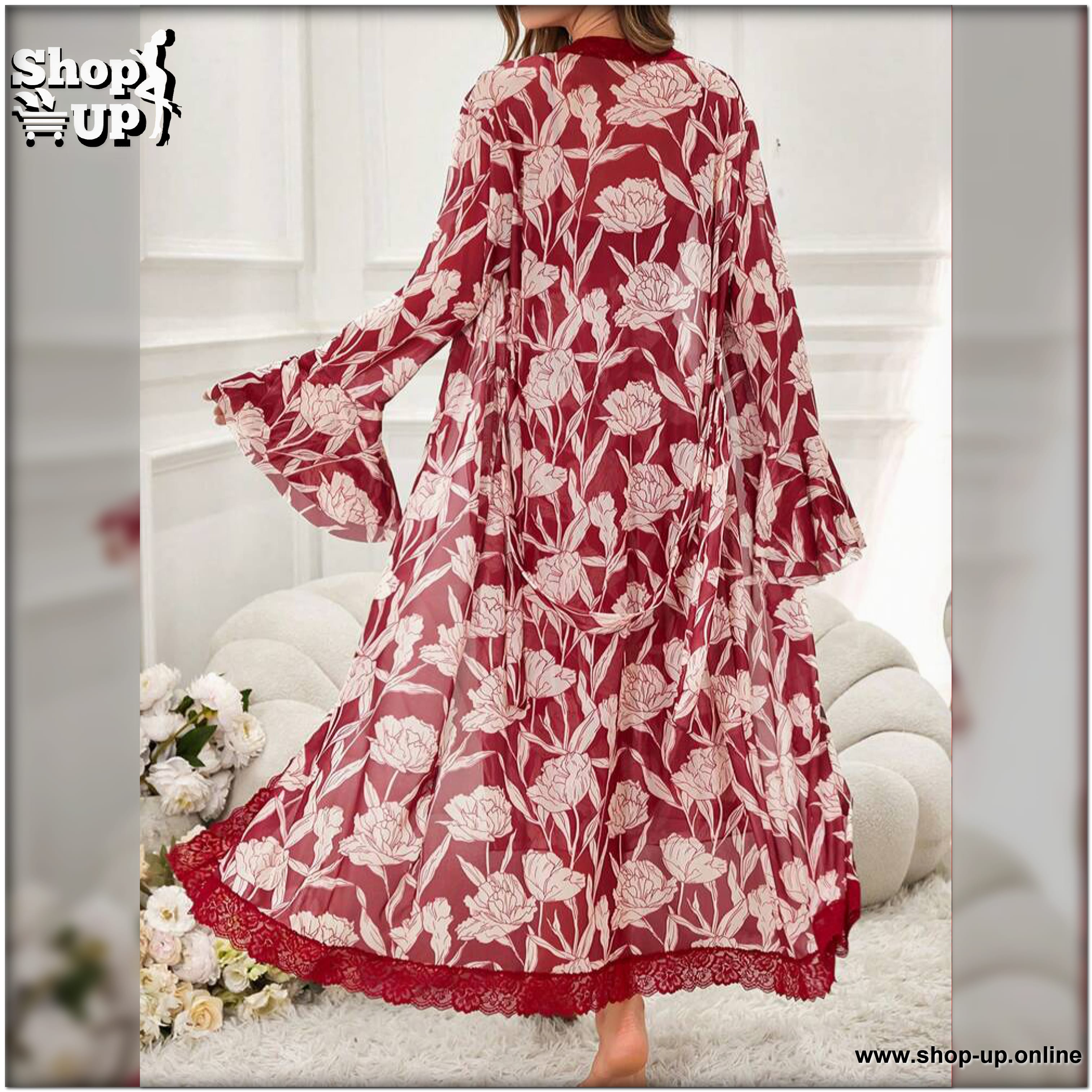 قميص وروب زبده فى دانتيل افضل سعر روب حريمى في مصر - شوب اب اون لاين 2025