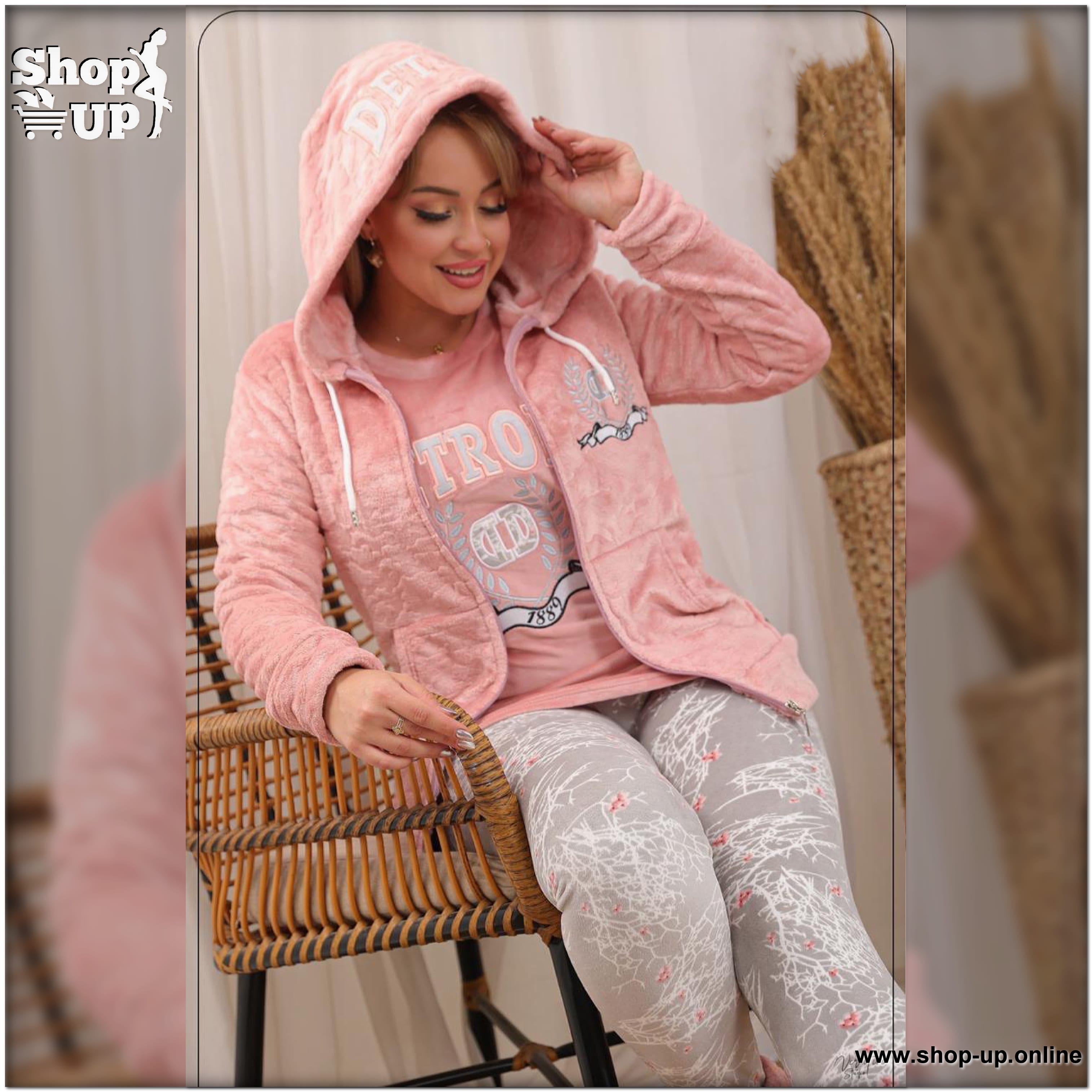 ترنج قطيفه 4 قطع افضل سعر ترنجات حريمى في مصر - شوب اب اون لاين 2025