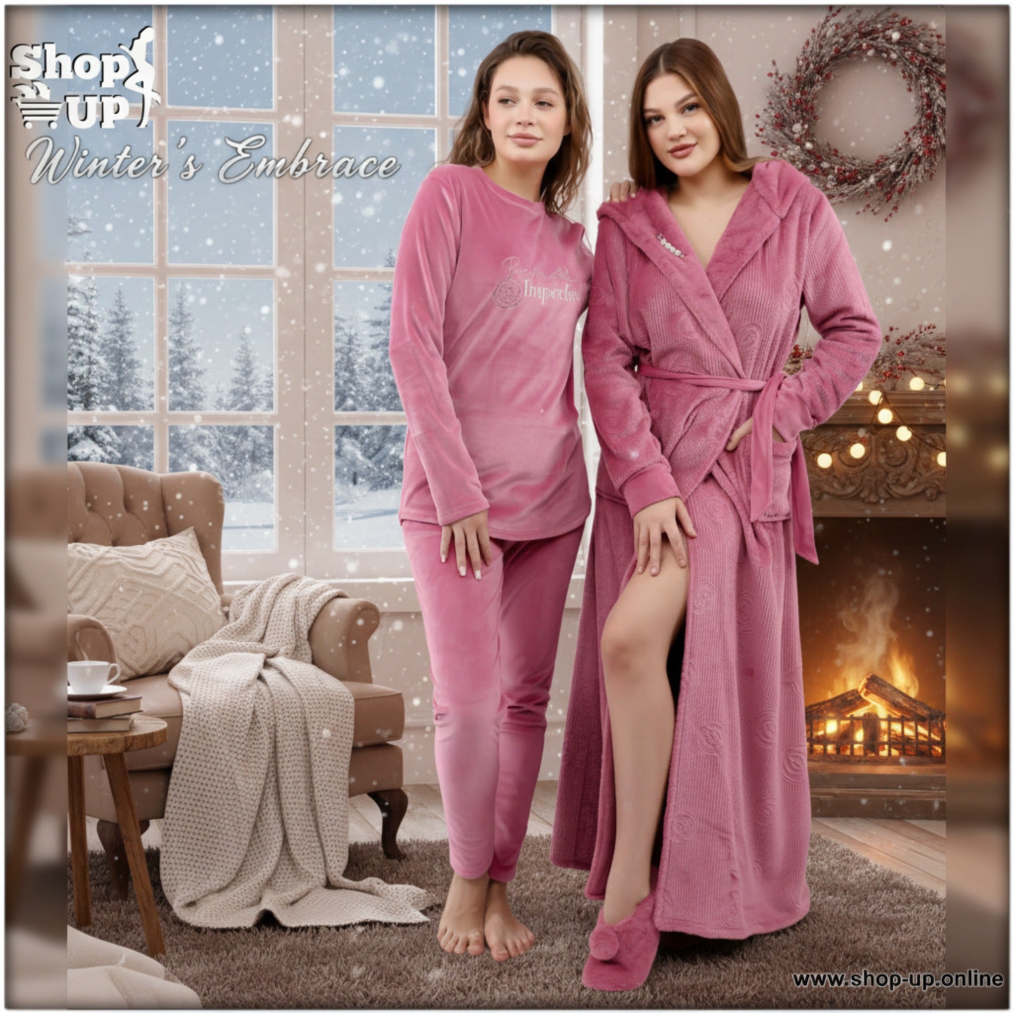 طقم 4 قطع ترنج وروب وفوت وير مبطن بالكامل افضل سعر روب حريمى في مصر - شوب اب اون لاين 2026