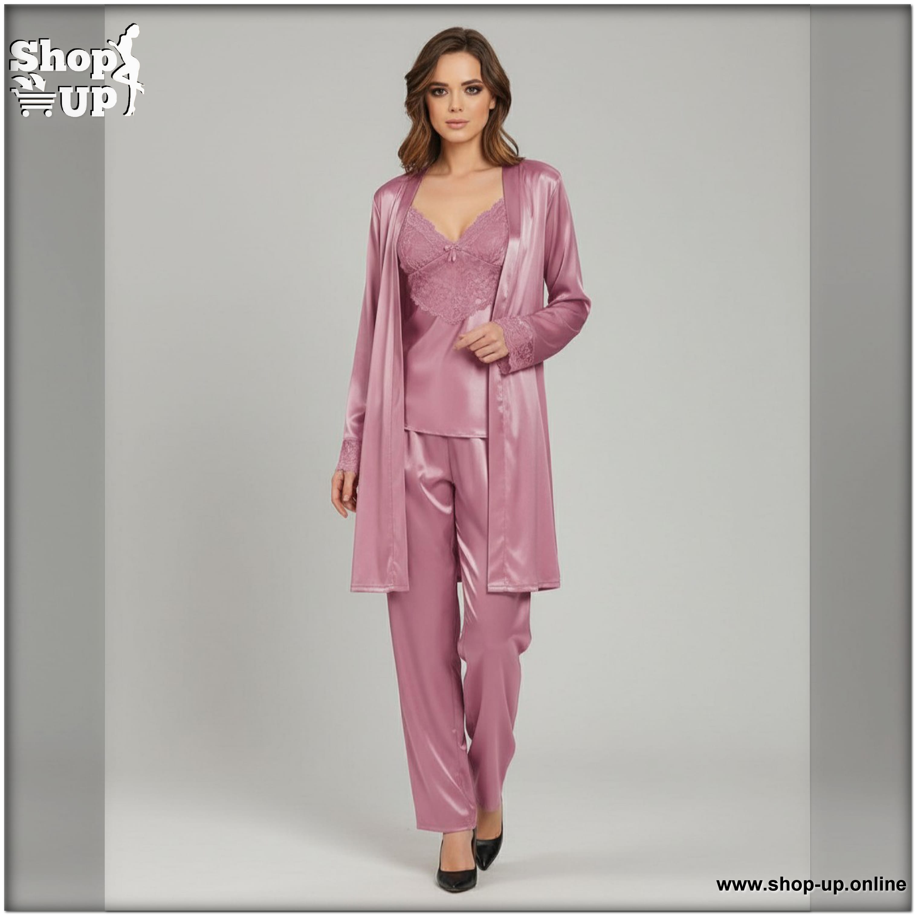 بيجامه ستان 3 قطع افضل سعر بيجامات في مصر - شوب اب اون لاين 2026