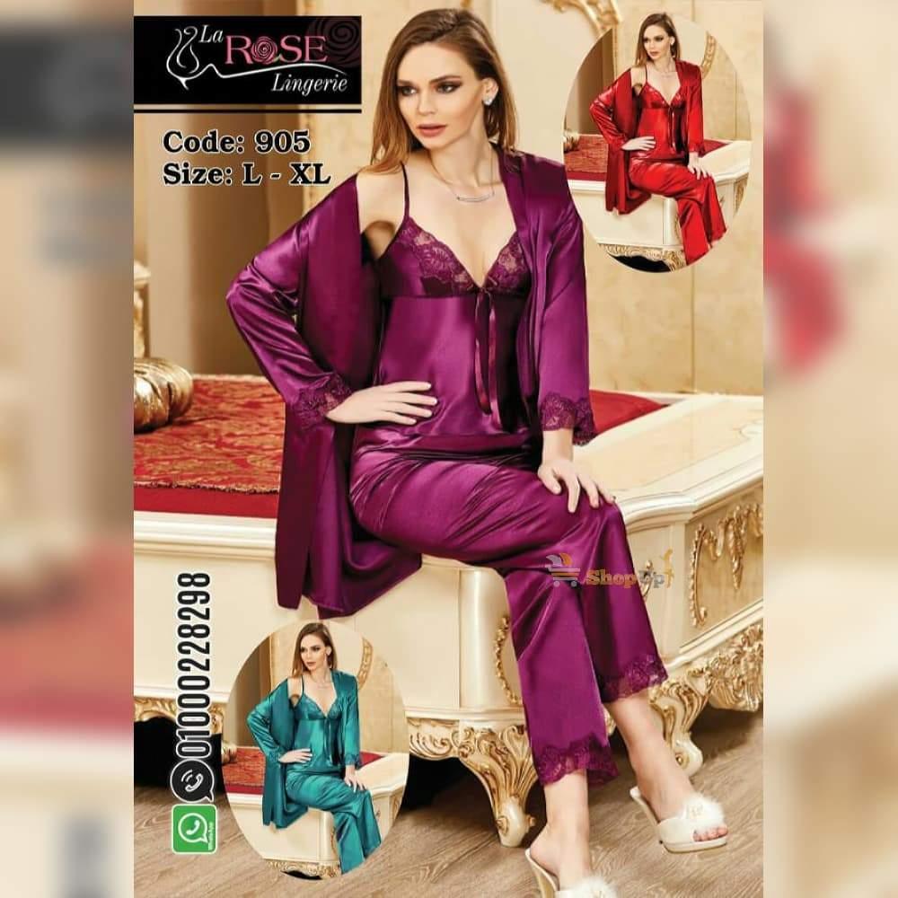 بيجامه ستان 3 قطع افضل سعر بيجامات في مصر - شوب اب اون لاين 2024