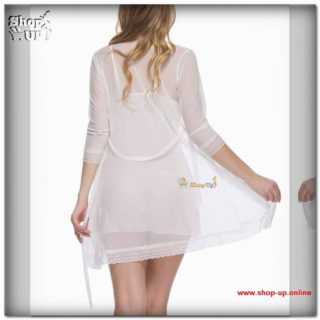 قميص وروب تل فى دانتيل افضل سعر روب حريمى في مصر - شوب اب اون لاين 2024