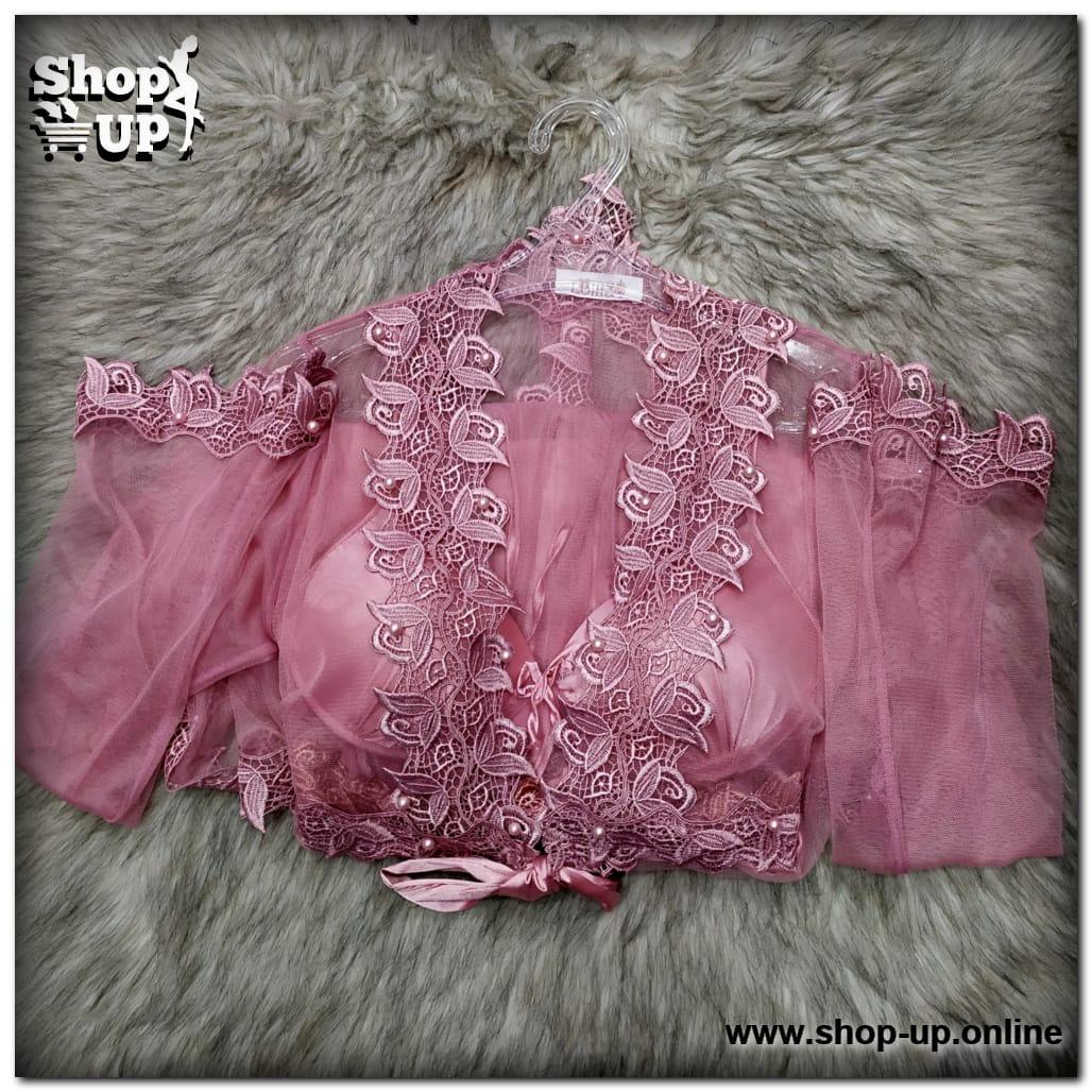 قميص وروب تل فى ستان افضل سعر روب حريمى في مصر - شوب اب اون لاين 2024