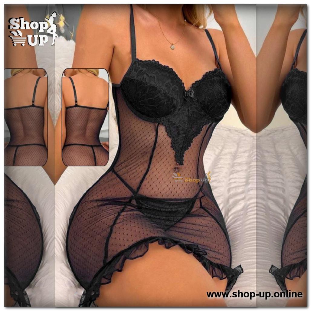 لانجيرى تل فى دانتيل شامل البانتى افضل سعر لانجري في مصر - شوب اب اون لاين 2024