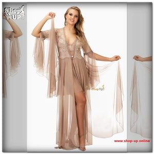 قميص وروب تل فى دانتيل افضل سعر روب حريمى في مصر - شوب اب اون لاين 2024