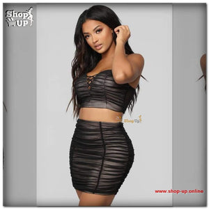 مينى جيب وبرا تل مبطن افضل سعر لانجري في مصر - شوب اب اون لاين 2024