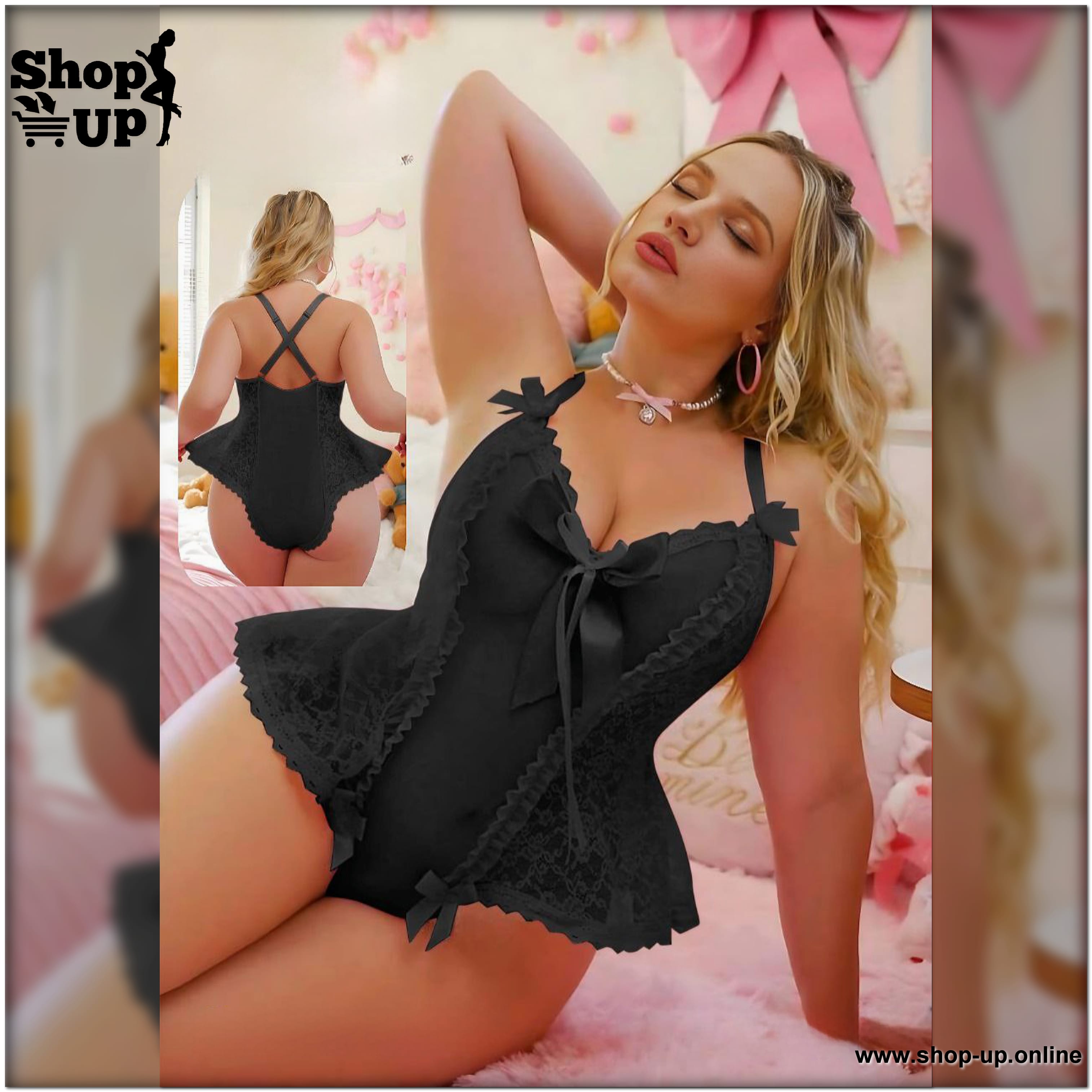 كاش مايوه تل فى دانتيل افضل سعر بيج سايز في مصر - شوب اب اون لاين 2025