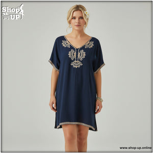 كاش كتان مطرز افضل سعر كاشات حريمي في مصر - شوب اب اون لاين 2025