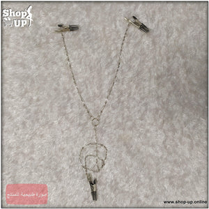 سلسلة مشبك صدر ثلاثية افضل سعر العاب زوجية في مصر - شوب اب اون لاين 2024