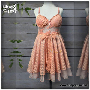 لانجيرى تل فى دانتيل البرا كب شامل البانتى افضل سعر لانجري في مصر - شوب اب اون لاين 2024