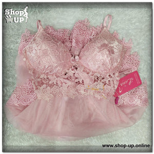 لانجيرى تل فى دانتيل البرا كب شامل البانتى افضل سعر لانجري في مصر - شوب اب اون لاين 2024