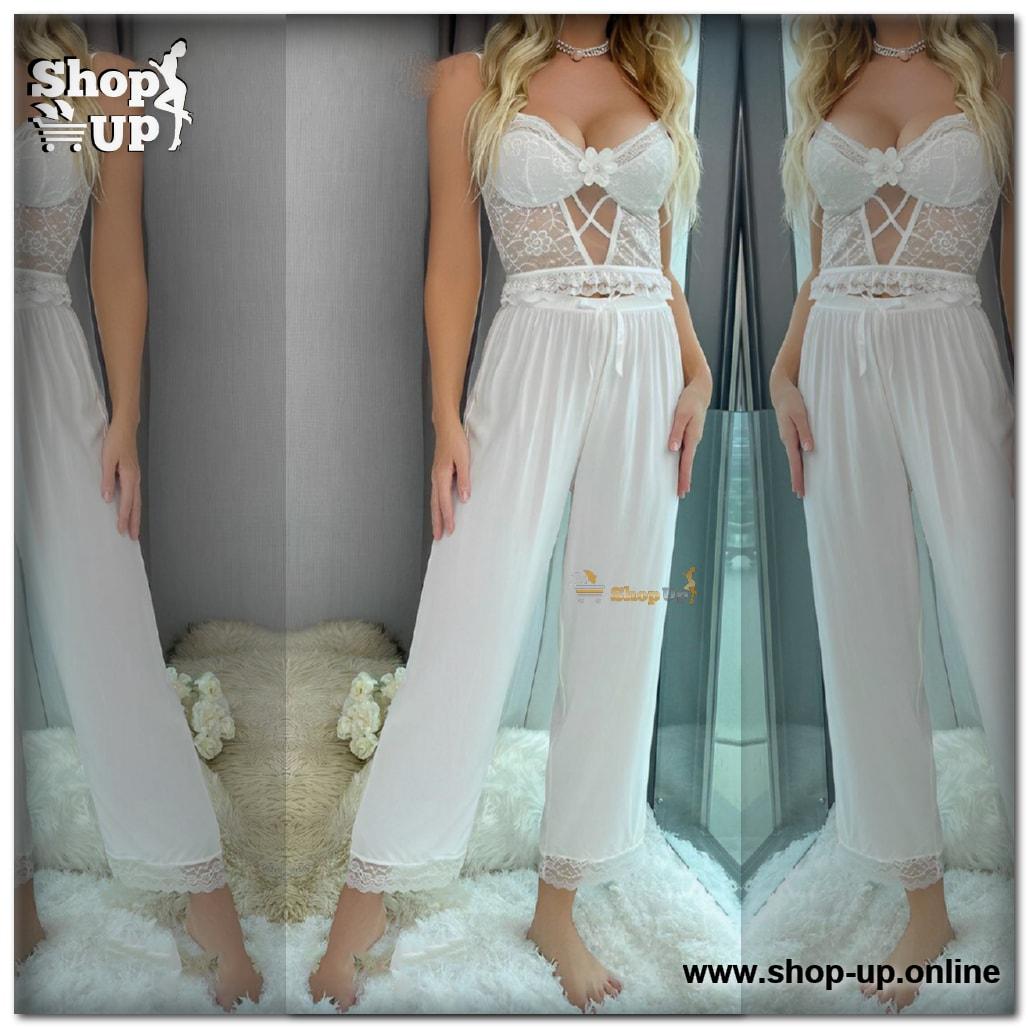 بيجامه قطن فى دانتيل افضل سعر بيجامات في مصر - شوب اب اون لاين 2024