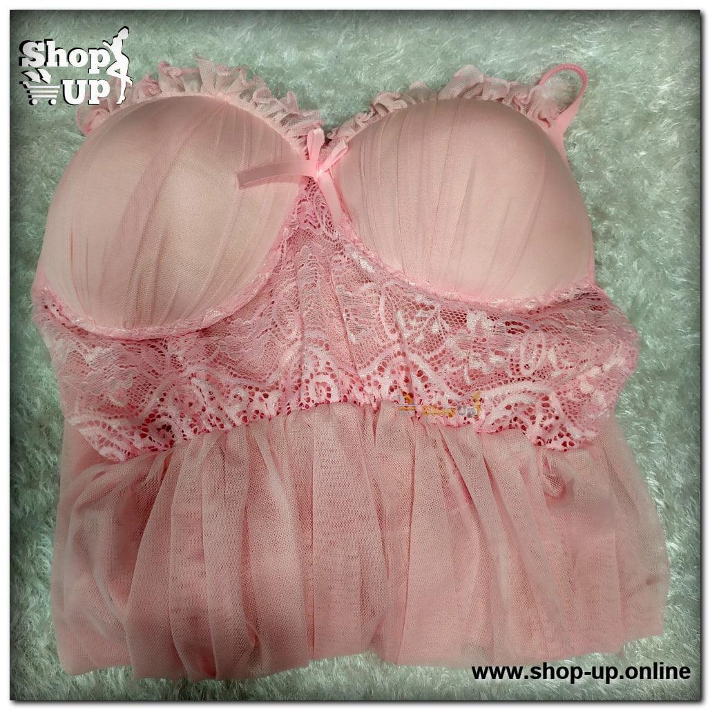 لانجيرى تل فى دانتيل البرا كب مبطن شامل البانتى افضل سعر لانجري في مصر - شوب اب اون لاين 2024