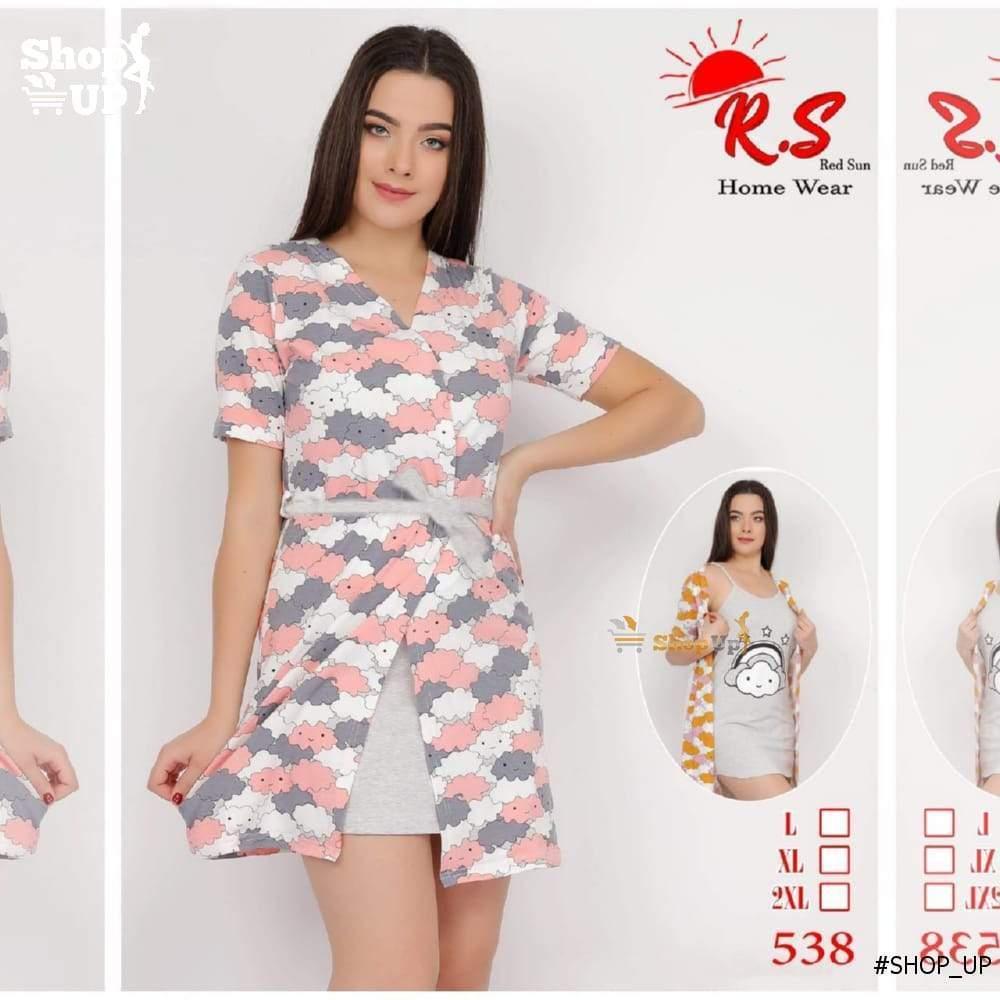 قميص وروب قطن افضل سعر روب حريمى في مصر - شوب اب اون لاين 2024