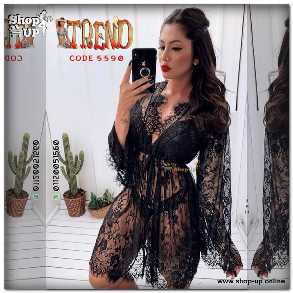 مايوه ليكرا فى دانتيل مع روب دانتيل افضل سعر مايوهات في مصر - شوب اب اون لاين 2024