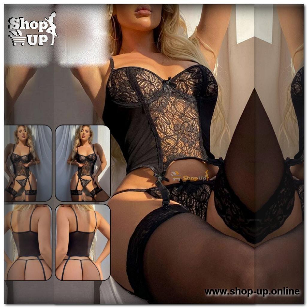 مايوه تل فى دانتيل شامل البانتى والشراب افضل سعر مايوهات في مصر - شوب اب اون لاين 2024