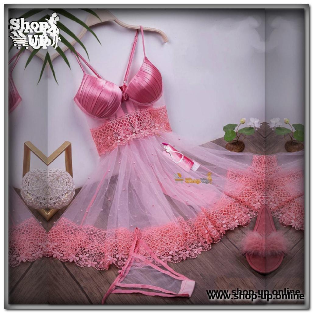 لانجيرى تل فى دانتيل شامل البانتى افضل سعر لانجري في مصر - شوب اب اون لاين 2024